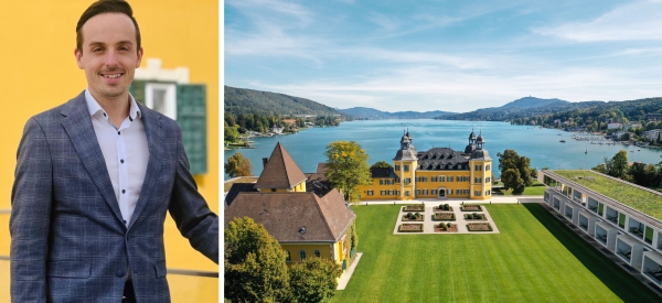 Vom Frühstückskellner zum Hoteldirektor – Thomas Haslauer wird General Manager im Falkensteiner Schlosshotel Velden